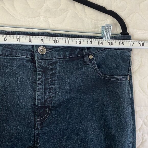 Lois Denim Long Black Jeans Size 34 Straight Leg - Picture 7 of 10